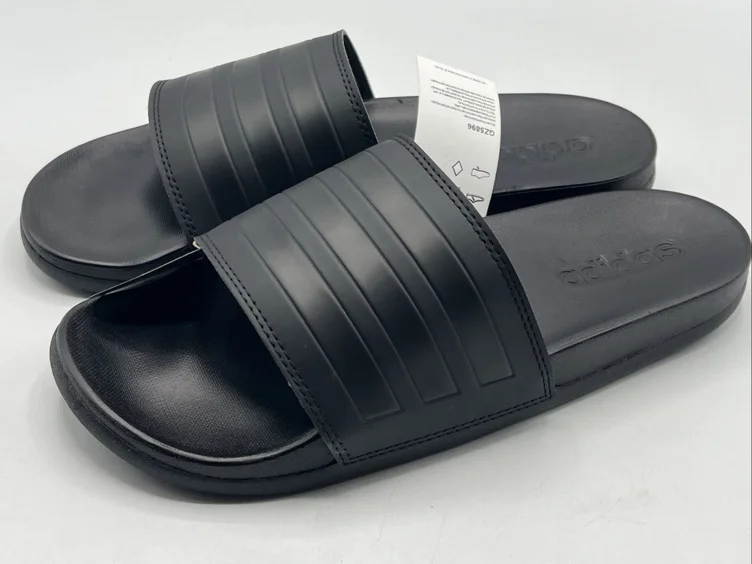 Black Adidas Slides