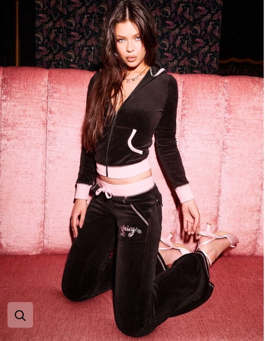 SWEETHEART COTTON VELOUR HOODIE