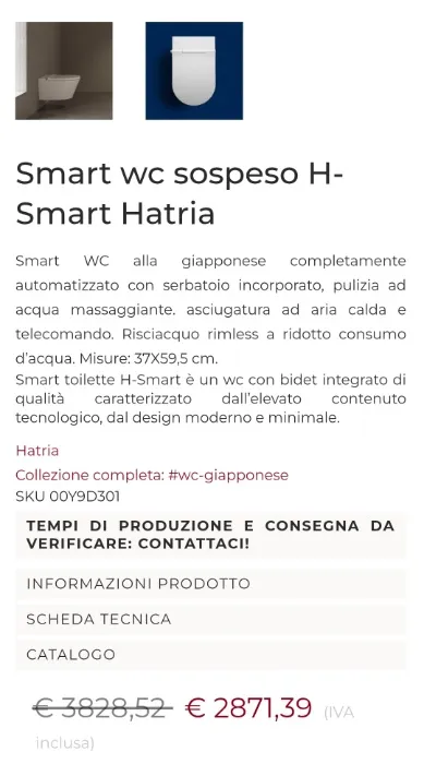 Smart wc