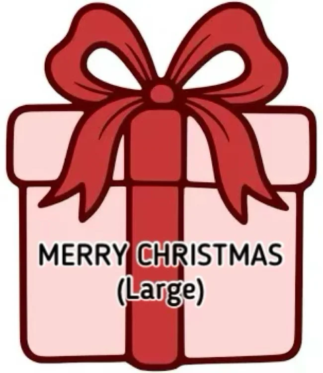 MERRY CHRISTMAS (Large)