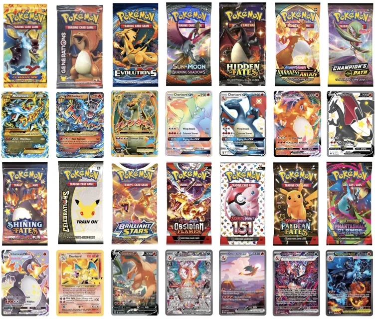 a small contribution to my dream pokemon card collection ✨