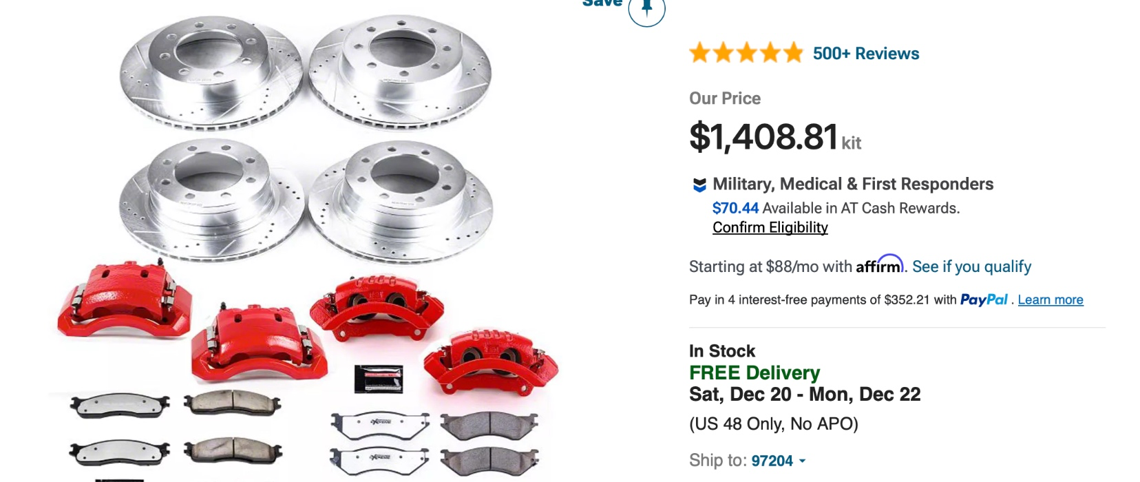 New Heavy Duty Brakes for My Ram 3500 Dually