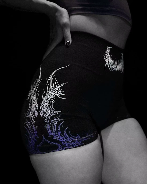 Shorts de Yoga para Mulheres Breathedivinity com Alta Elasticidade e Efeito Tonificador para os Glúteos