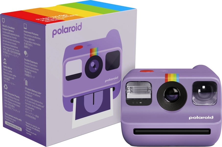 purple polaroid cam~ 𓆩♡𓆪