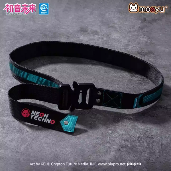 Hatsune Miku - Hatsune Miku Neon Electro Series Canvas Belt Moeyu