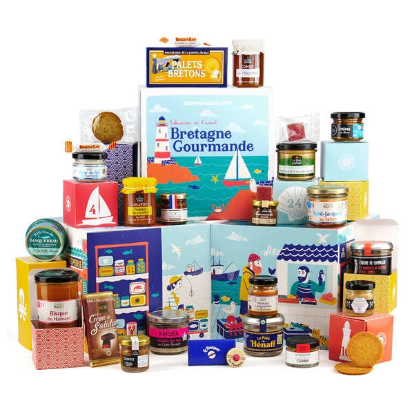 Calendrier de l'avent Bretagne Gourmande