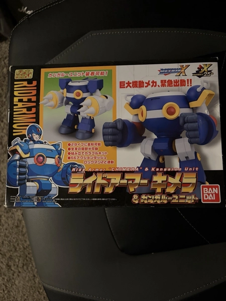 Mega Man Rockman X 2018 Super Minipura Ride Armor Chimera Bandai from Japan Rare