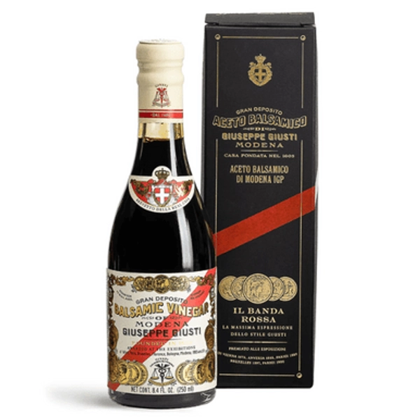Giuseppe Giusti 5 Gold Medals - Champagnotta with Box Balsamic Vinegar de Modena 8.4oz