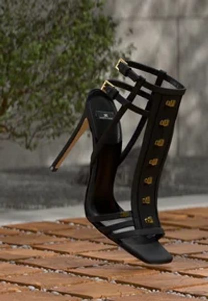 WOMENS SHOES - Sandali con cinturino - nero
