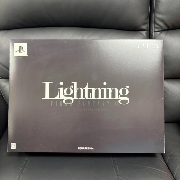 FINAL FANTASY XIII LIGHTNING ULTIMATE BOX Figure Artbook JAPAN FF13 Complete PS3