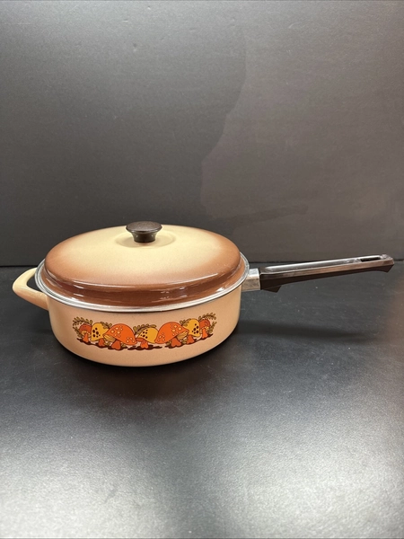 Vintage Mushroom Pan