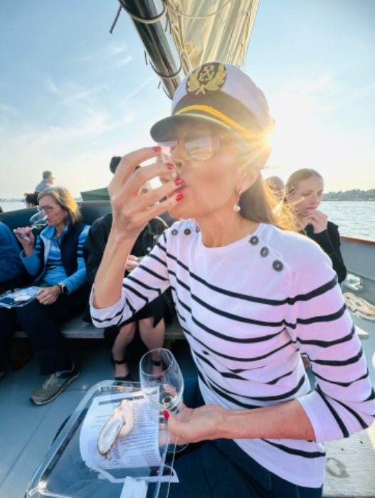 Oysters & Champagne in Maine 