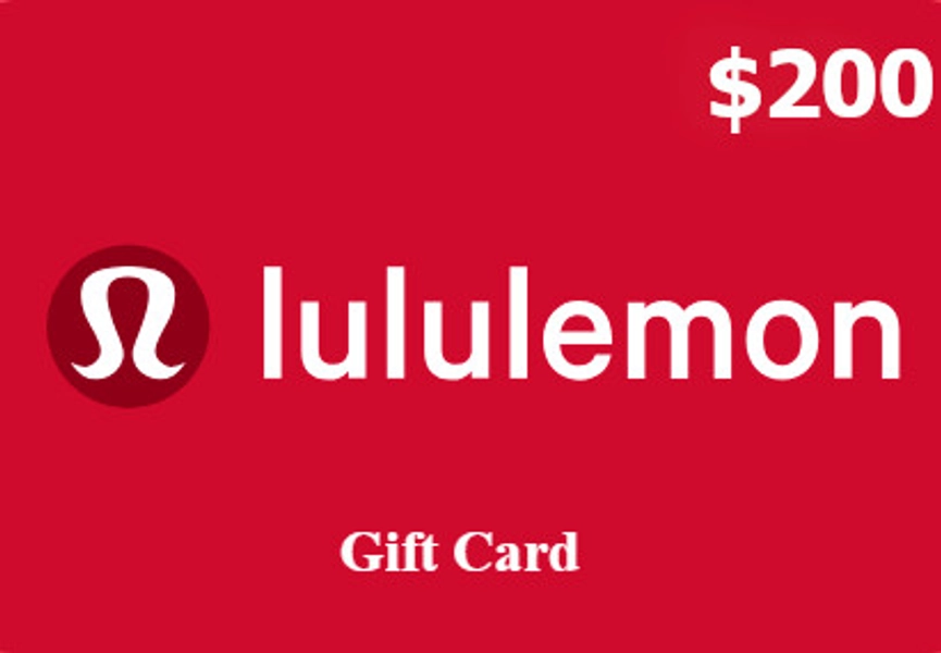 lululemon USD 200 Gift Card US