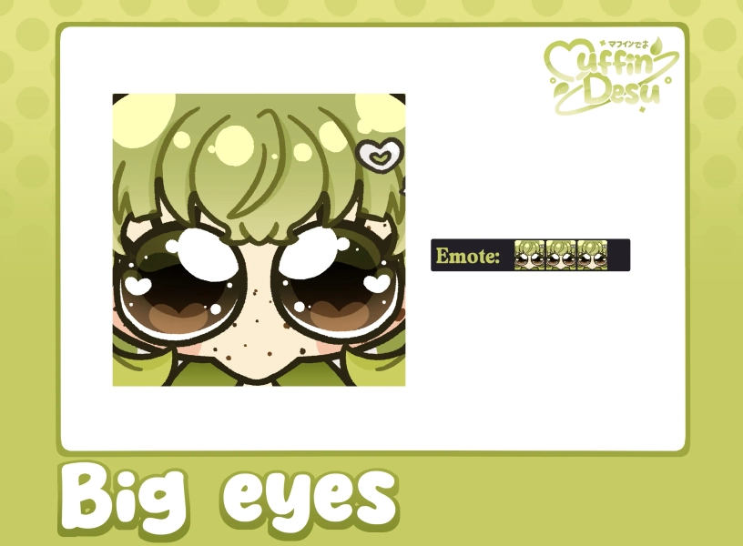 Big eyes YCH by MuffinDesu (@MuffinDesu)