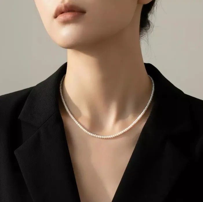 Beadora Full Pearl Necklace