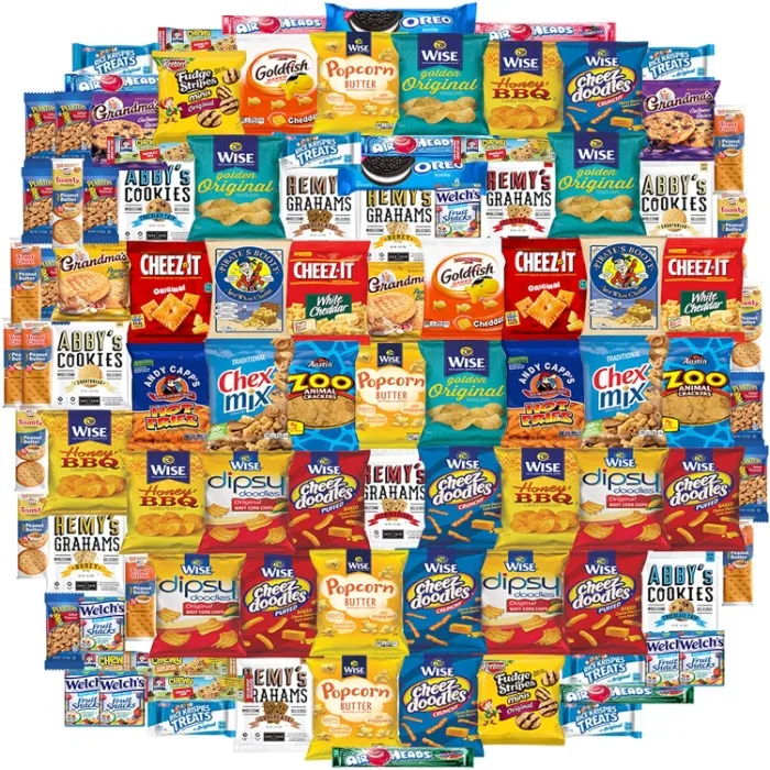 Giant Snack Box: "Variety Fun Care Package"
