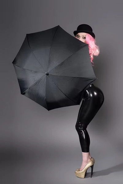 Latex High Waisted Leggings