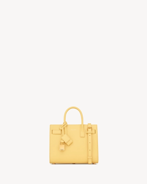 SAC DE JOUR in smooth leather – NANO