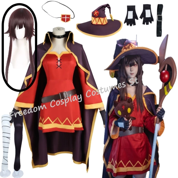 KonoSuba Megumin outfits