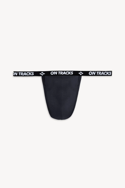 ONTRACKS THONG - BLACK