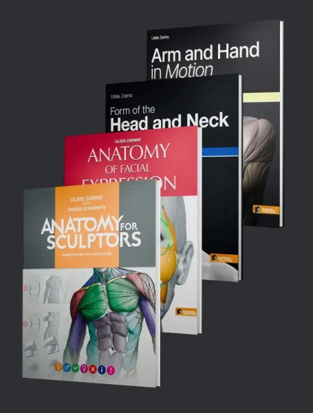 Anatomy For Sculptors Book Series - Full bundle