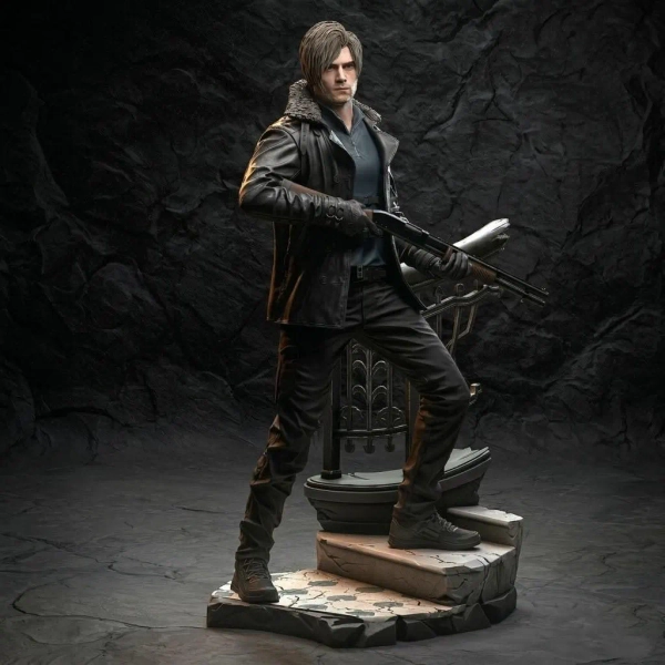 Resident Evil Requiem – Leon S. Kennedy – Hand Painted Collectible Figure