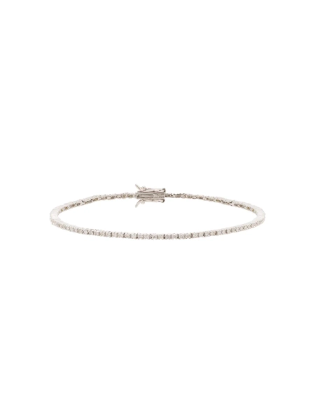 Mateo 14kt white gold diamond tennis bracelet | One Size