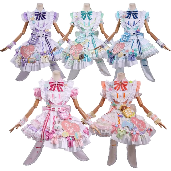 Idolmaster Shiny Colors Chiyoko Hinana Tenka Cosplay Costume Full Set Women Anime Halloween Comic Con Stage Performance Outfit - AliExpress