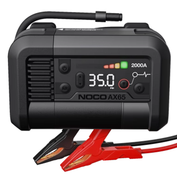 NOCO Boost Air AX65 Jump Starter & Tire Inflator 2000A 12V – Portable Battery Booster Air Compressor for Cars, Trucks, SUVs, Motorcycles, ATVs & UTVs