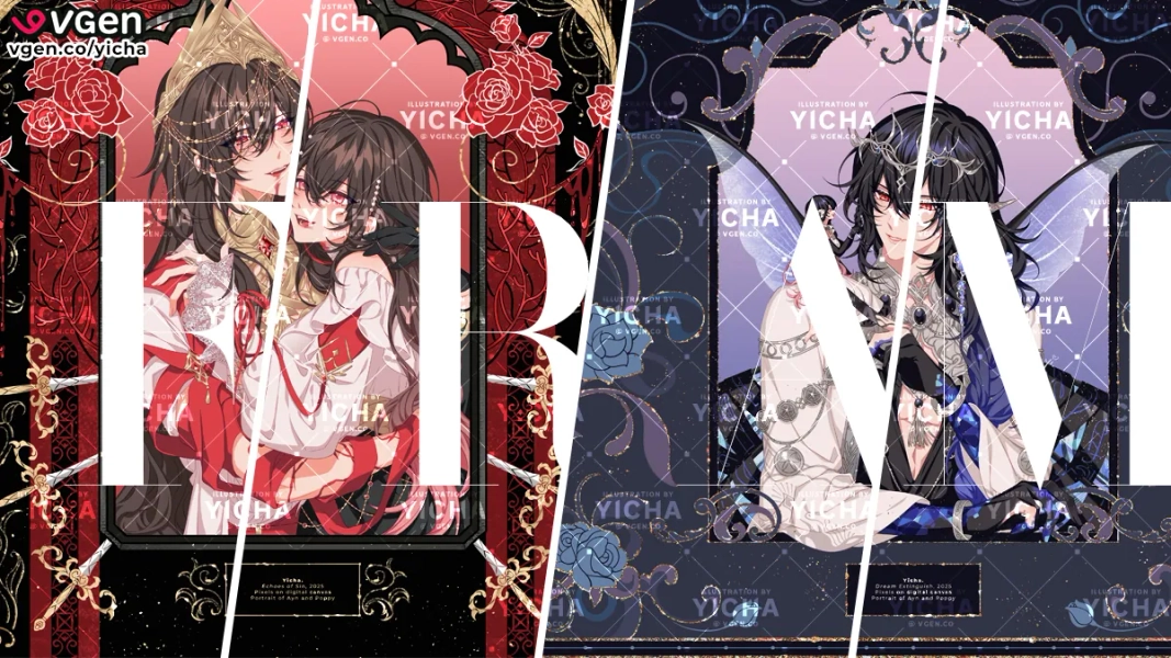 framed portrait by yicha (@yicha)