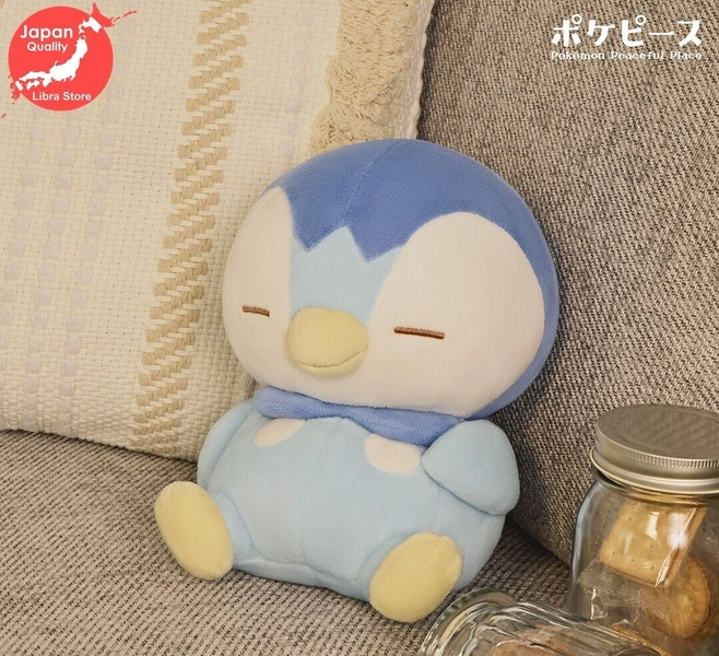 RARE Pokemon Peaceful Place Ichiban Kuji 2024 Piplup Plush doll from JAPAN