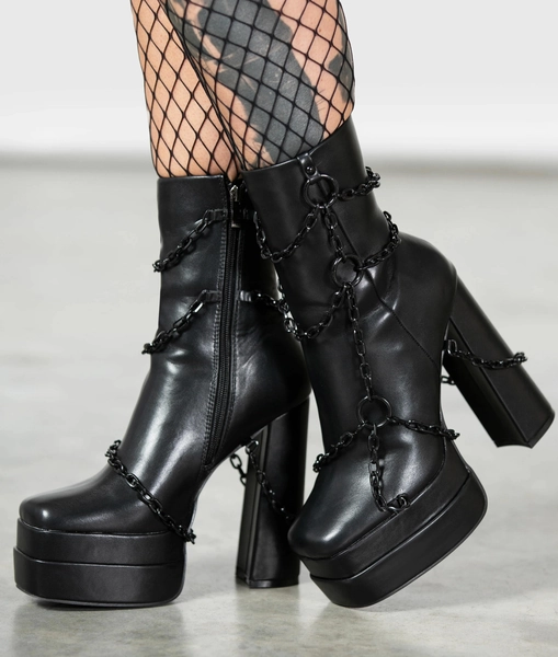 women's boots KILLSTAR - Gloomed and Doomed - Black