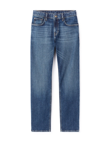 Jean C.5 regular coton stretch 3 longueurs - bleu stone