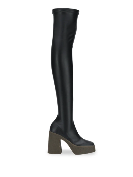Stella McCartney platform thigh-high boots | 35