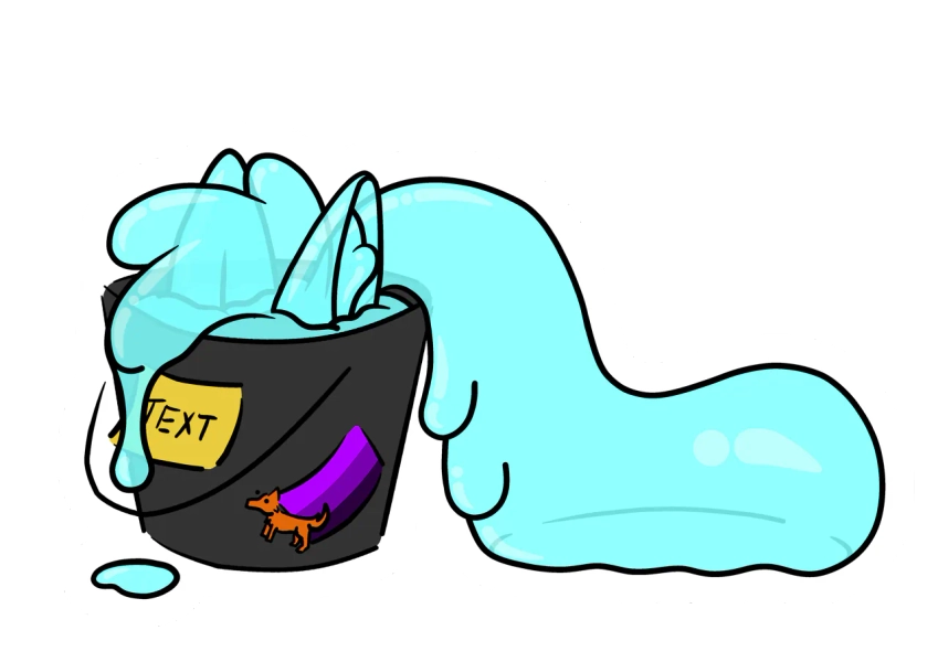 Bucket of YCH by LaserKittyDraws (@LaserKittyDraws)