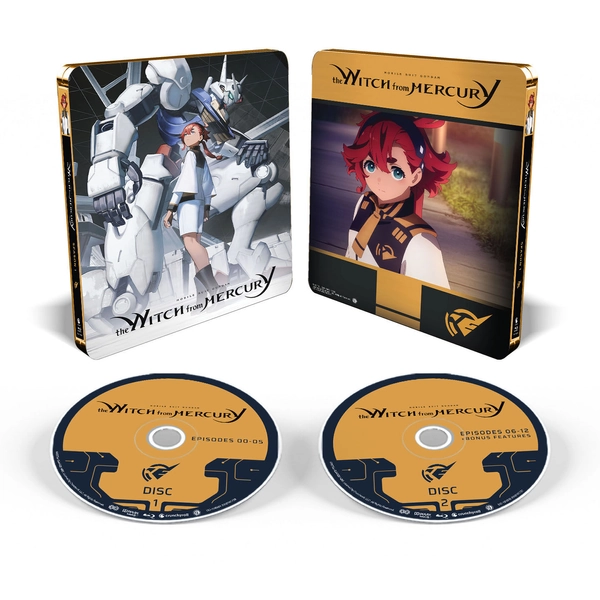 Mobile Suit Gundam: the Witch from Mercury - Season 1 - Blu-ray - SteelBook