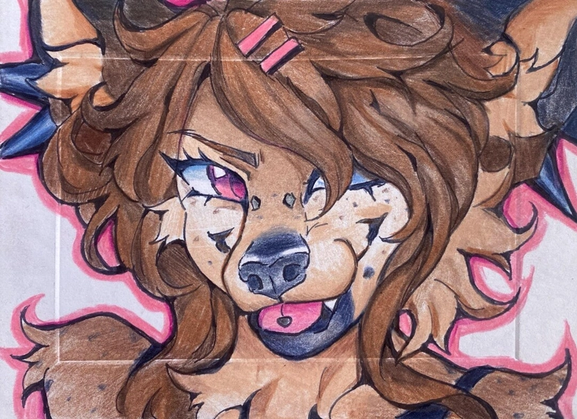 Furry Sketch Card Commission: Custom Hand-drawn Character Art (6.5x5.4 Inch) - Etsy