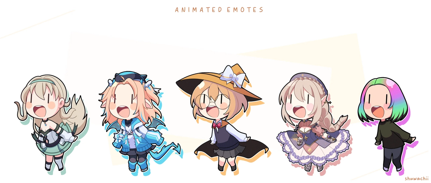 Jump Animated Emote by shuwa 🖌️🎨 (@shuwachii)