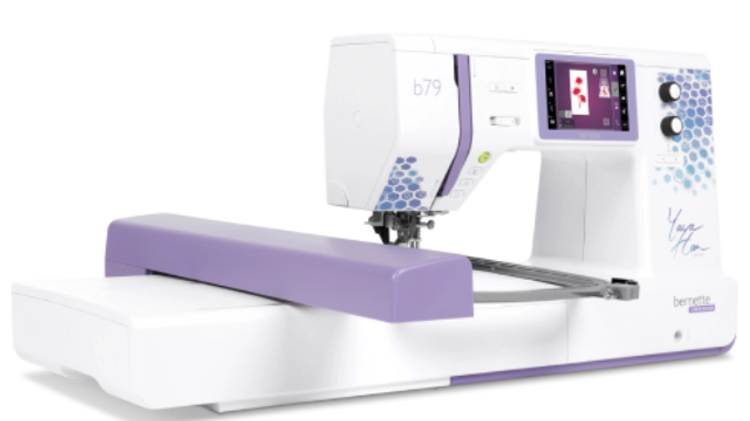 bernette 79 Yaya Han Edition with bernia embroidery software 9