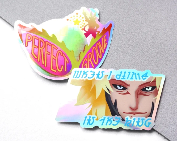 Buy FFXIV Dancing Green & Howling Blade - Arcadion Holographic Vinyl Stickers Online in India - Etsy