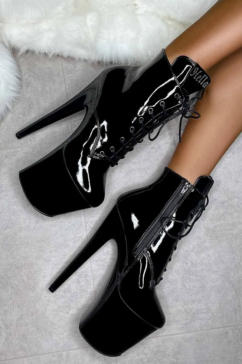 Black Platform Heels