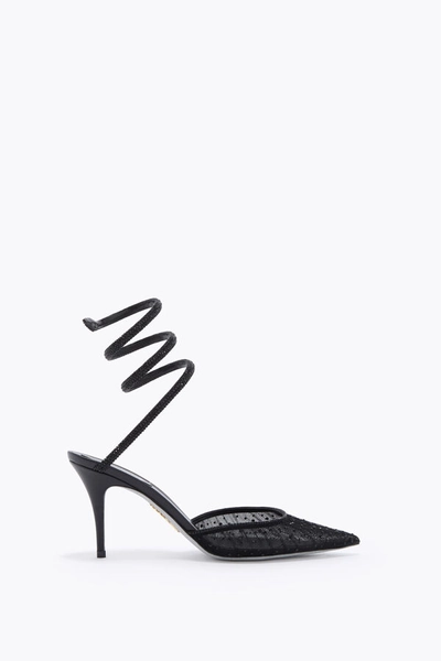 BELLE BLACK PUMP WITH SERPENT 80