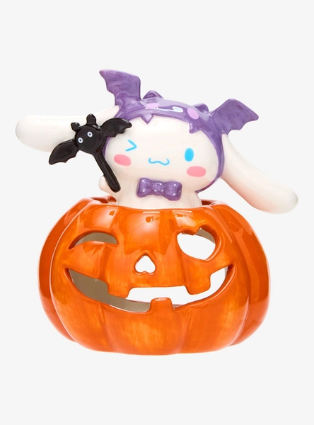 Sanrio Cinnamoroll Jack-o-Lantern Tea Light Holder — BoxLunch Exclusive