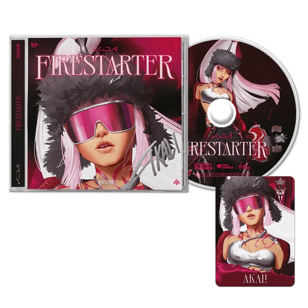 K/DA - FIRESTARTER CD (Akali Edition)