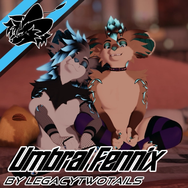 Umbral Fennix - VRChat Avatar by LegacyTwoTails on Jinxxy