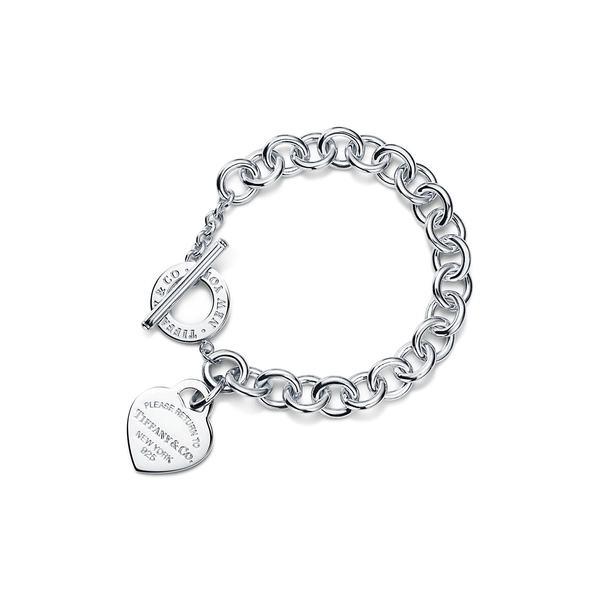 Return to Tiffanyâ„¢ Heart Tag Toggle Bracelet