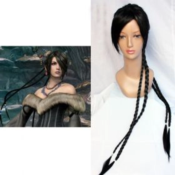 Final Fantasy X LuLu Cosplay Wig