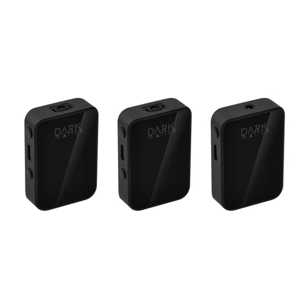 Monoprice 2.4GHz Digital Wireless Lavalier Streaming Microphone Cordless Mic, Perfect For Video Recording, Youtube Vlogging, Interviews, Podcast, Live Streaming, Tiktok - Dark Matter