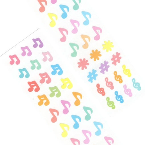 melo_moon_ | Pastel musical note sticker