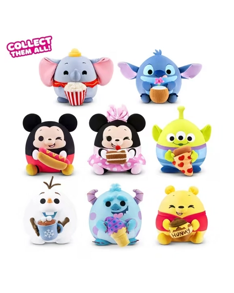 35cm Disney Zuru Snackles Plush Toy - Assorted